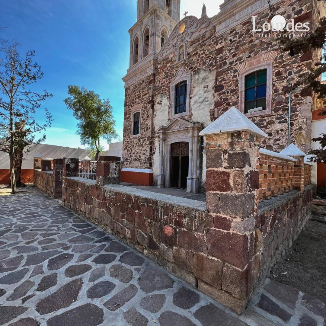 Lourdes Hotel Campestre Santa Maria del Rio Exteriör bild